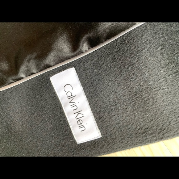 CALVIN KLEIN Wool blend Belted Coat - Picture 8 of 9